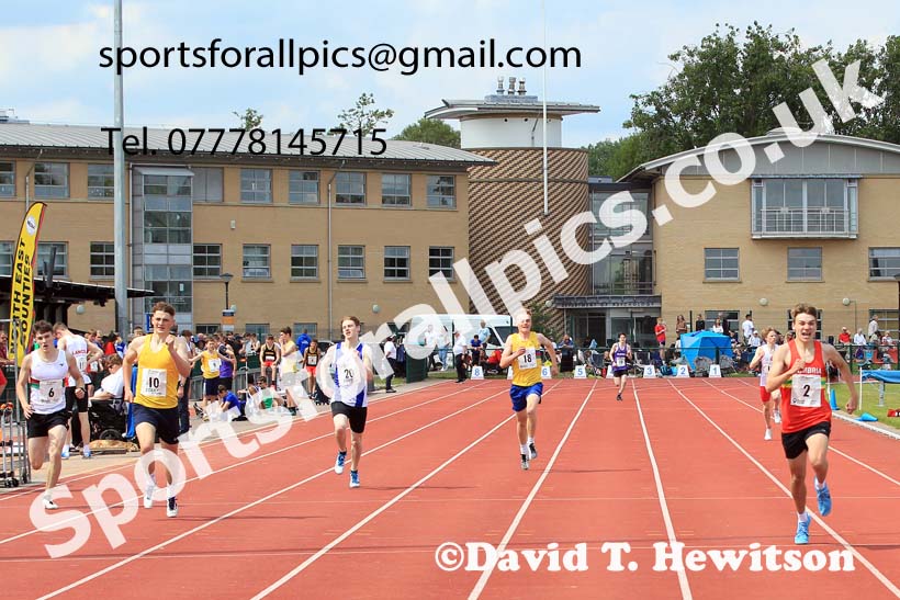 Mens Under-17s 400 metres, 2022 Northern Inter Counties U17s and U15s Track and Field, York, Thursday, June 2nd. Photo: David T. Hewitson/Sports for All Pics